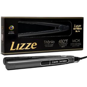 Professional Flat Iron Hair Straightener Plancha De Cabello Professional - Titanium Hair Iron Straightens Frizzy Hair Curls Sleek Salon Hair Styling Tool - Lizze Extreme Slim 1" Pro Straightening Iron in Saudi Arabia