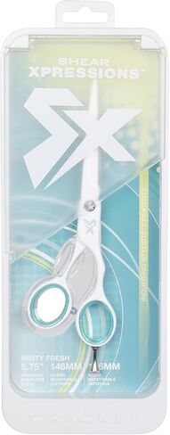 Cricket Shear Xpressions 5.75" Left-Handed Professional Stylist Hair Cutting Scissors Japanese Stainless Steel Shears, Lefty, Hey Rosie in Kuwait