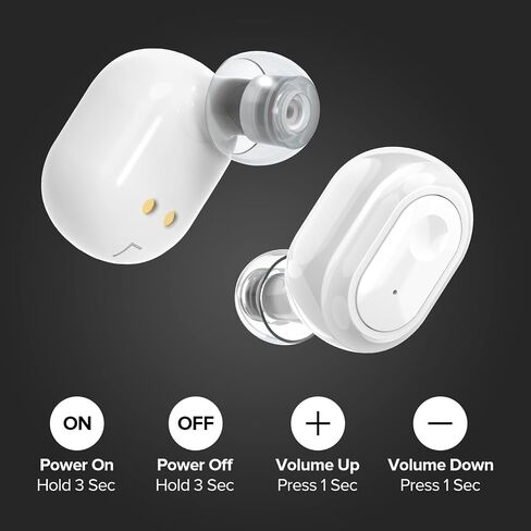 Hearing Aids with Portable Charging Case, Enhanced Hearing Amplifier for Both Ears, Noise Reduction, Rechargeable, in-Ear Hearing Devices for Seniors and Adults in Saudi Arabia