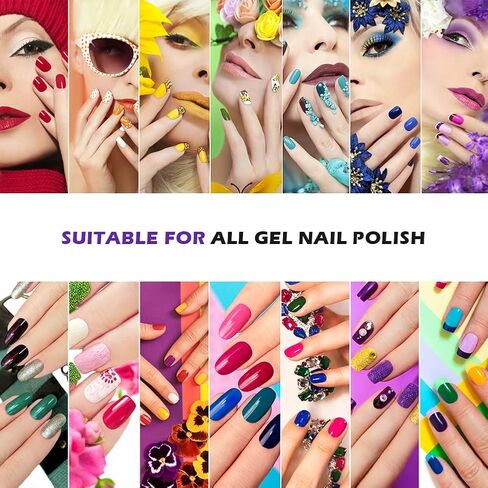 مصباح أظافر LED بالأشعة فوق البنفسجية بقوة 36 وات، ضوء الأشعة فوق البنفسجية لأظافر الجل بدون استخدام اليدين، مجفف أظافر صغير محمول، مصباح جل علاج الأظافر بالأشعة فوق البنفسجية، ملحقات فن الأظافر للسفر والمنزل وصالون تجميل الأظافر in Kuwait