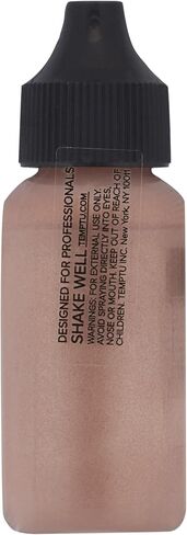 TEMPTU Perfect Canvas Airbrush Highlighter: Long-Wear, Layerable, Light-Reflecting Radiance & Shimmer, Natural-Looking Luminosity, Weightless Illuminator, Buildable Formula, 7 Shades in Kuwait