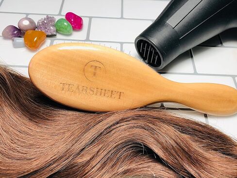 Professional Hair Styling Brush - Blowdry hair, Detangle hair, Smooth hair, Get Shiney Healthy Hair, Gentle On Hair Extensions, Great Updo Brush for All Hair, All Texture, Fine Hair and Thick Hair in Saudi Arabia