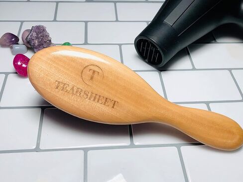Professional Hair Styling Brush - Blowdry hair, Detangle hair, Smooth hair, Get Shiney Healthy Hair, Gentle On Hair Extensions, Great Updo Brush for All Hair, All Texture, Fine Hair and Thick Hair in Saudi Arabia