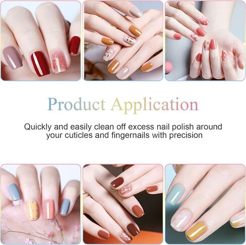 واي سي واي ان 2 قطعة من فرش فن الاظافر، فرشاة بيضاوية ومائلة لتنظيف الاظافر، فرشاة مانيكير فرنسية احترافية لصالونات التجميل والمنزل والمانيكير بنفسك in Kuwait