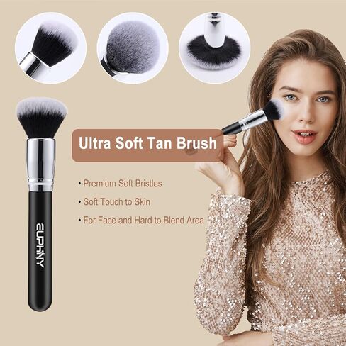 Sanfery Self Tanner Mitt - أداة تطبيق قفاز التسمير الذاتي مع براءة اختراع أمريكية، قفاز تسمير البشرة لأداة تسمير البشرة الذاتية، أداة توزيع المكياج الخلفية، قفاز تسمير ذاتي صغير، 3 مجموعات من قفازات تسمير البشرة الذاتية، قفاز أسمر in Saudi Arabia