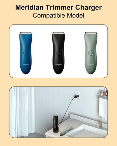 VHBW لقاعدة شحن Meridian Trimmer، استبدال شاحن Meridian Trimmer 5V سلك الطاقة لحامل شحن Meridian UL المدرج in Saudi Arabia