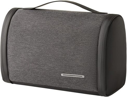 حقيبة أدوات الزينة للرجال من Bee Nesting حقيبة سفر احترافية للنساء مع خطاف تعليق، حقيبة مكياج كبيرة مقاومة للماء للإكسسوارات والشامبو والحلاقة وأدوات الزينة، سعة قابلة للتحويل 1-3 لتر (أسود) in Kuwait