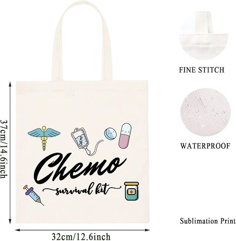 WCGXKO Chemo Care Package for Women Chemo Survival Kit Chemotherapy Treatment Zipper Pouch Bag (Chemo tote) in Saudi Arabia