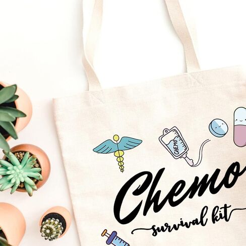 WCGXKO Chemo Care Package for Women Chemo Survival Kit Chemotherapy Treatment Zipper Pouch Bag (Chemo tote) in Saudi Arabia