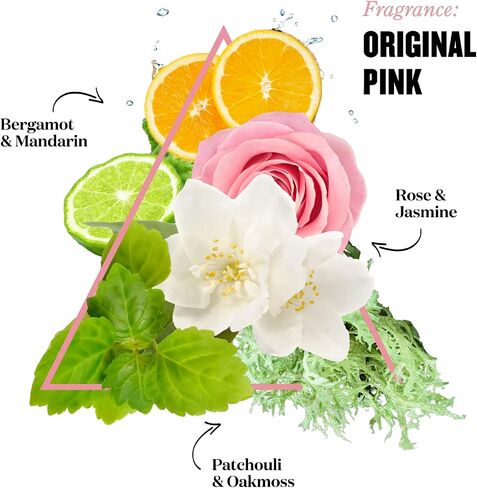Soap & Glory Original Pink Clean On Me Body Wash - Rich, Creamy Shower Soap with Built-In Body Lotion for Maximum Hydration - Bergamot & Rose Scented Moisturizing Body Wash (500ml) in Saudi Arabia