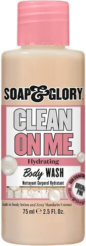 Soap & Glory Original Pink Clean On Me Body Wash - Rich, Creamy Shower Soap with Built-In Body Lotion for Maximum Hydration - Bergamot & Rose Scented Moisturizing Body Wash (500ml) in Saudi Arabia