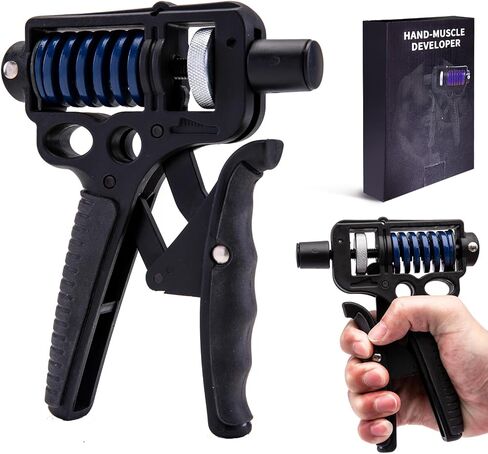 Hand Exerciser Grips for Strength Training, Grip Strength for Man and Women Hand Grip Strength Trainer with Adjustable (44-154lbs), Hand Squeezer Grip Strength for Muscle Building & Injury Recover in Saudi Arabia