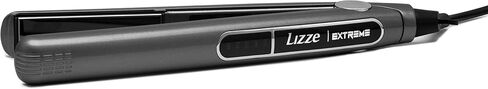 Professional Flat Iron Hair Straightener Plancha De Cabello Professional - Titanium Hair Iron Straightens Frizzy Hair Curls Sleek Salon Hair Styling Tool - Lizze Extreme Slim 1" Pro Straightening Iron in Saudi Arabia