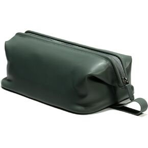The Dopp Kit (Mauve, 3.5L) Modern Silicone Toiletry Bag Travel Set. Makeup Organizer Cosmetics Case Waterproof Fabric Easy to Clean Simple Hang Loop Classic in Saudi Arabia