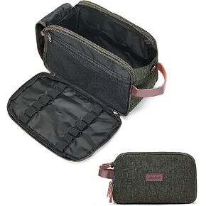 Toiletry Bag for Men Women Large Travel Cosmetic Makeup Organizer Water-resistant Shaving Dopp Kit Bag for Bathroom Toiletries Accessories in Saudi Arabia