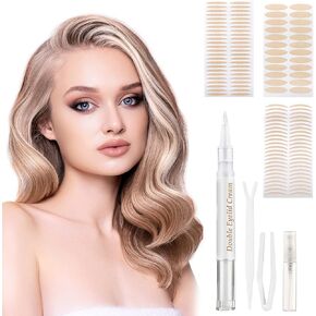 شريط للجفن لا يترك أثرًا، شرائط رفع الجفن المزدوجة غير المرئية، قابلة للتنفس ومقاومة للماء، تكبير العينين على الفور، مثالي للجفون الأحادية غير المستوية-b480pcs in Kuwait