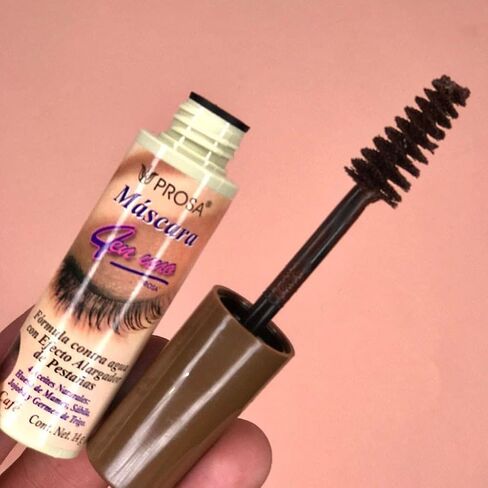 Prosa 4 en 1 Cafe Mascara Formula Contra el Agua con efecto Alargador de Pestanas Brown Colored Lengthening Waterproof Mascara in Saudi Arabia