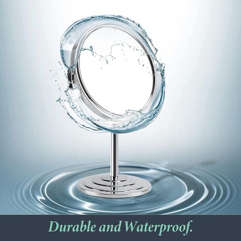 مرآة طاولة مكبرة للتجميل بزاوية تكبير 3 اضعاف مزدوجة الجوانب لوضع المكياج in Kuwait