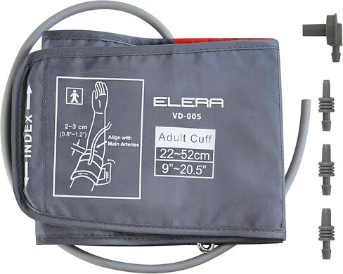 سوار ضغط الدم للأذرع الكبيرة، مقاس 9-20.5 بوصة، سوار بديل كبير للغاية لمراقبة ضغط الدم، مقاس XL، الكفة فقط in Kuwait