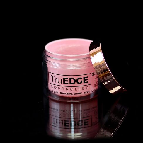 دهان TruEDGE Controller Extreme Hold ذو أساس مائي - لمعان طبيعي وتحكم في الحواف المعطرة غير المتقشرة - مثالي لتضفير الشعر (الكرز) in Kuwait