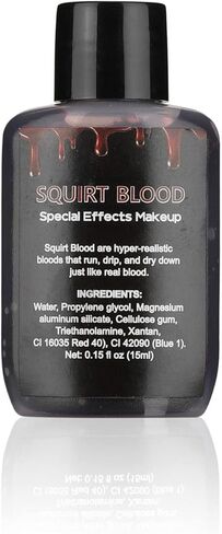 Wismee Fake Blood Squirt Blood، مكياج دم سائل مزيف لمصاصي الدماء، زومبي Sfx مكياج حفلة الهالوين (مشرق) in Kuwait