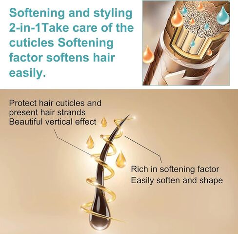 كريم تمليس الشعر الجديد المصحح بالبروتين - كريم تمليس الشعر الحريري واللمعان، كريم تمليس الشعر بالكولاجين المغذي سريع التنعيم لجميع أنواع الشعر (قطعة واحدة) in Kuwait