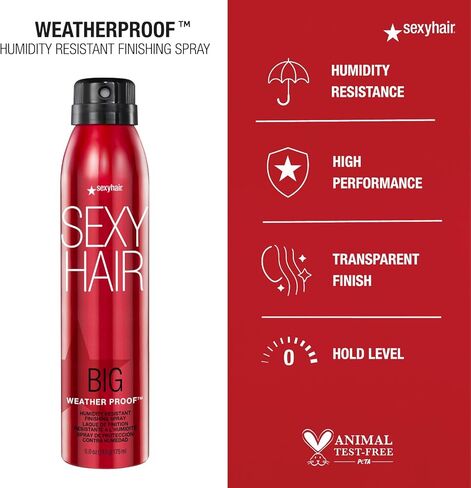 سيكسي هير بخاخ شعر بيج ويذر بروف للجنسين - 5 اونصة in Kuwait