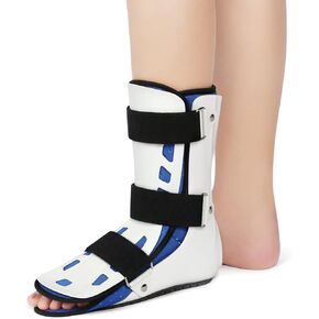 GUANAI Walking Boot for Broken Foot, Medical Boot with Adjustable Straps, Foot Boot for Injured Foot, Cam Walker Fracture Boot for Sprained Ankle, Fracture or Achilles Surgery Recovery (Small, Left) in Saudi Arabia