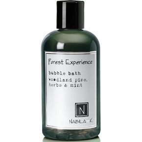 Nabila K - Forest Experience - Bubble Bath - Natural Ingredients - Essential Oils - Sensitive Skin - Tear-Free - Gentle - Moisturizing - Luxury Bubble Bath - Women & Men - Pine, Fir & Wild Mint - 8oz in Saudi Arabia
