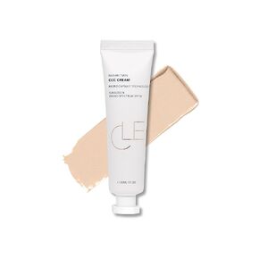CLE Cosmetics CCC Cream (Neutral Fair 101 / SPF 50) - Color Correcting CC Cream with Sunscreen - Lightweight, Hydrating, Light to Medium Coverage Foundation - BB & CC Cream Hybrid - 1 fl oz