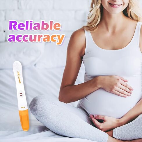اختبار الحمل Premom منتصف الطريق: أعواد الكشف المبكر عن HCG - مجموعة من 3 أدوات اختبار الحمل in Kuwait