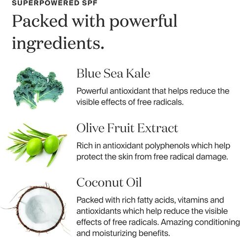 Supergoop! PLAY Body Mousse SPF 50 with Blue Sea Kale - 3 oz - Reef-Friendly, Broad Spectrum Whipped Sunscreen for Sensitive Skin - Fun to Apply - Great for Active Days in Kuwait