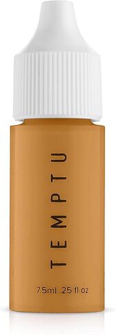 TEMPTU SilkSphere Airbrush Foundation: Long-Lasting Liquid Makeup, Medium to Full Coverage, 4-In-1 Formula Foundation, Primer, Concealer & Correcto, Luminous, Dewy Finish, Available in 18 Shades in Kuwait