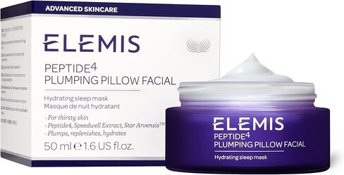 اليمز وسادة ملء الوجه من ببتيد 4 | قناع نوم جل منعش ومنعش ويعيد ترطيبه للحصول على بشرة مشرقة ومريحة طوال الليل | 50 مل in Kuwait