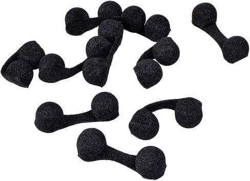 BERON Pack of 50 Spray Disposable Nose Filters Plugs For Sunless Airbrush Spray Tanning (Black) in Saudi Arabia