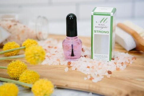 Nail Magic Strong Botanical Nail Strengthener,Conditioner w/horsetail, rich in silica, nutrients, vegan, cruelty free, helps splitting, cracking and breaking nails. Nail health & growth (0.5 Fl Oz) in Saudi Arabia