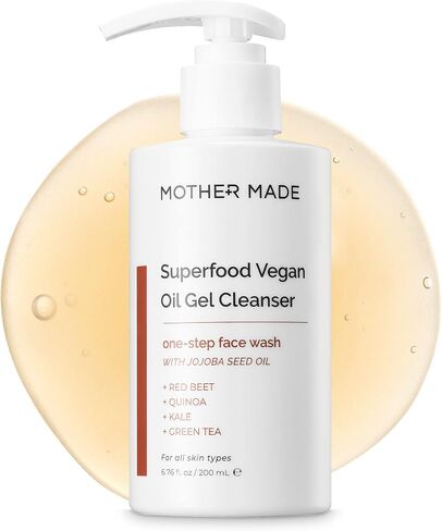 Superfood Hydrating & Anti-aging Gentle Gel Face Wash with Green Tea, Jojoba Oil, Hyaluronic Acid, Vitamin E, Set of 2 in Saudi Arabia