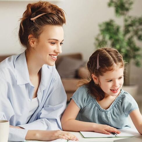 PAPARELA Hair Clips 12 PCS Hair Clips for Styling Non-slip Duck Billed Hair Clips for Thin Thick Hair Hair Clips for Makeup Professional Salon Big Hair Clips (4 Color 3.1 Inch) in Kuwait