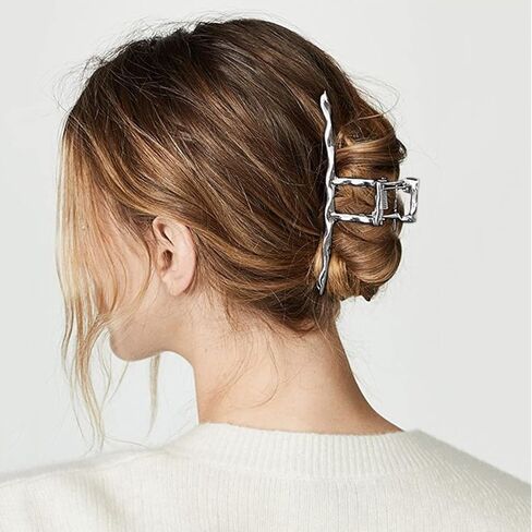 مشابك شعر مخلب للنساء معدنية 3 قطع كبيرة غير قابلة للانزلاق، مشابك شعر فراشة معدنية قوية بشكل سباركلي، مشابك شعر لطيفة، مخالب شعر لطيفة، مشابك فراشة كبيرة، مشبك شعر لطيف in Kuwait