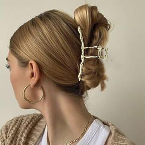 مشابك شعر مخلب للنساء معدنية 3 قطع كبيرة غير قابلة للانزلاق، مشابك شعر فراشة معدنية قوية بشكل سباركلي، مشابك شعر لطيفة، مخالب شعر لطيفة، مشابك فراشة كبيرة، مشبك شعر لطيف in Kuwait