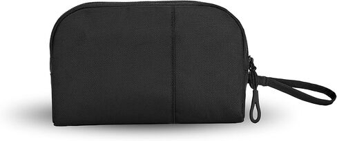 Sherpani Jolie, Lightweight Travel Pouch, Cosmetic Bag, Recycled Wristlet Bag, Toiletry Bag for Women (Con Leche, Small) in Saudi Arabia