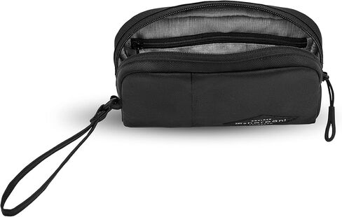 Sherpani Jolie, Lightweight Travel Pouch, Cosmetic Bag, Recycled Wristlet Bag, Toiletry Bag for Women (Con Leche, Small) in Saudi Arabia