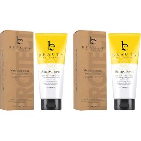 مجموعة واقية من الشمس معدنية - واقي من الشمس للوجه بعامل حماية من الشمس 20 وغسول واقي من الشمس للجسم بعامل حماية من الشمس 25، واقي من الشمس بأكسيد الزنك، واقي من الشمس صديق للشعاب المرجانية، واقي من الشمس أثناء السفر وواقي من الشمس للوجه، واقي من الشمس را in Kuwait