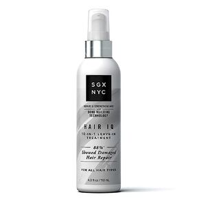 SGX NYC Hair IQ - 118 مل - لجميع أنواع الشعر - علاج 10 في 1 للشعر التالف - غني بالبيوتين وحمض الهيالورونيك - تقنية بوند الحصرية لتقوية وإصلاح تلف الشعر in Kuwait