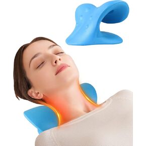 JOYENERGY Neck and Shoulder Relaxer, Neck Stretcher Cervical Traction Device for TMJ Pain Relief and Cervical Spine Alignment, Chiropractic Pillow in Kuwait