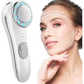 جهاز تدليك الوجه بالاهتزاز، أدوات تنظيف الوجه والعناية بالبشرة، جهاز كلفاني للوجه، جهاز 7 في 1 عالي التردد لتقليل التجاعيد وشد البشرة in Kuwait