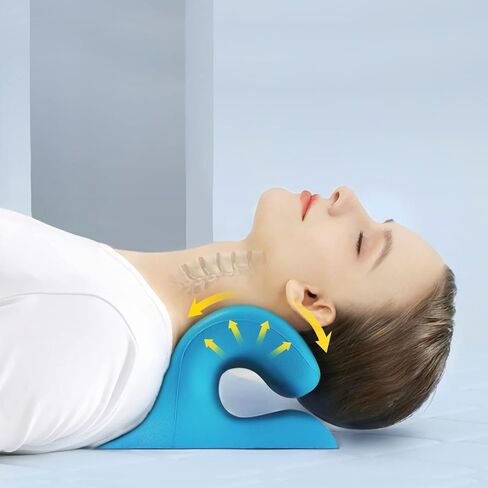 جهاز استرخاء الرقبة والكتف من جوينرجي، جهاز سحب عنق الرحم لتخفيف آلام المفصل الفكي الصدغي ومحاذاة العمود الفقري العنقي، وسادة العلاج بتقويم العمود الفقري in Kuwait