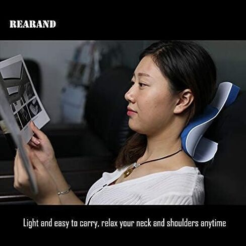 REARAND® Neck and Shoulder Relaxer,Neck Pain Relief,Tension Headache Relief,Neck Support,Neck Traction Pillow Chiropractic Pillow and Cervical Spine Alignment,TMJ in Saudi Arabia
