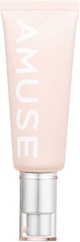 كريم الخوخ النباتي Amuse 02 Bare SPF 30 SPA++ 2.82 أونصة / 80 جم | كريم CC النظيف والنباتي لتوحيد لون البشرة | كريم أساس تون أب، كريم بي بي، مكياج متوهج، كريم حماية من الشمس in Saudi Arabia