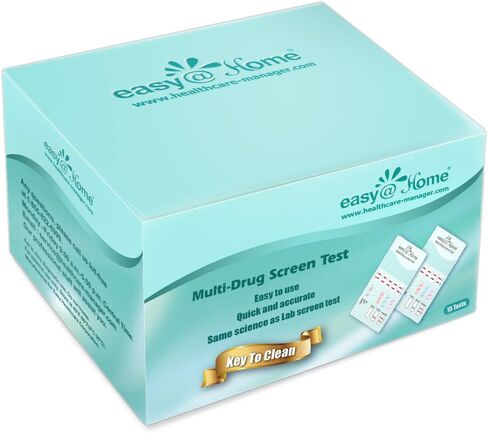 15 عبوة من 5 لوحات اختبار البول الفوري إيزي آت هوم - THC,COC,OPI 2000,BZO,AMP - #EDOAP-754 in Kuwait